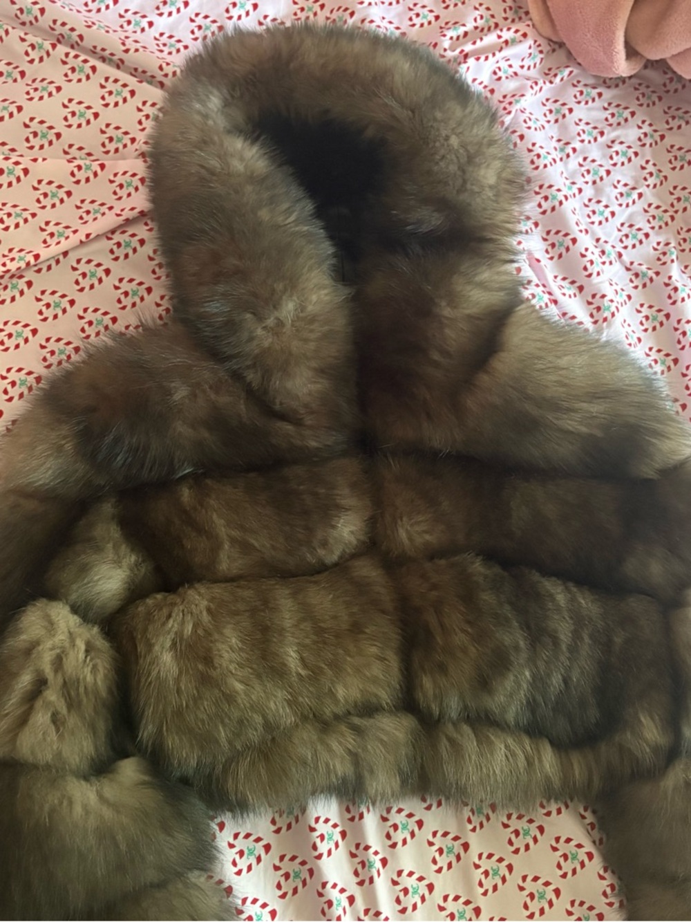 Real Fox Fur Jacket - Cropped - Picture 7 of 8
